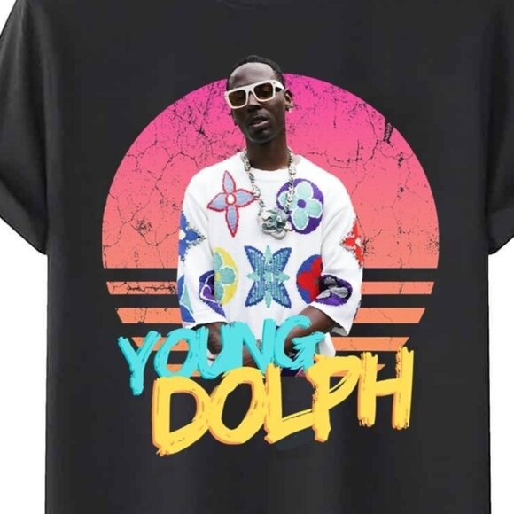 Young Dolph Rap Music Tribute Graphic Unisex Album Fan Casual T-Shirt 90 - Picture 2 of 5